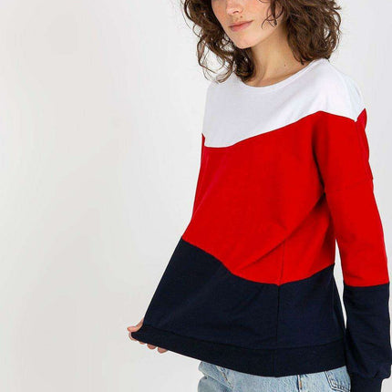 Vibrant Cotton Blend Fashion Sweatshirt - Très Elite