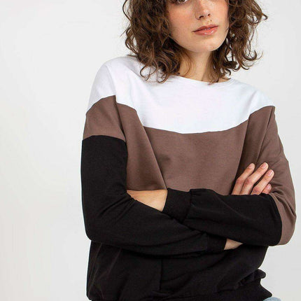 Vibrant Cotton Blend Fashion Sweatshirt - Très Elite