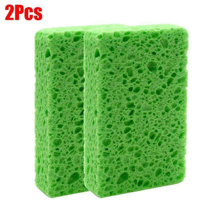 Vibrant Double-Sided Reusable Cleaning Sponges for Kitchen & Home – Choose from 1, 2, or 6 Pack Options - Très Elite