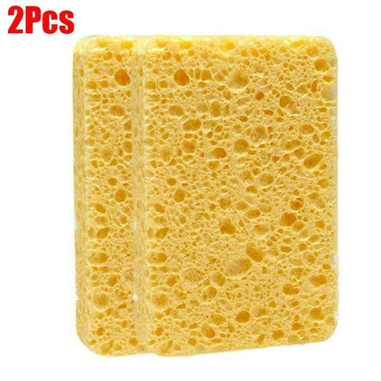 Vibrant Double-Sided Reusable Cleaning Sponges for Kitchen & Home – Choose from 1, 2, or 6 Pack Options - Très Elite