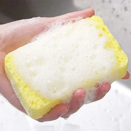 Vibrant Double-Sided Reusable Cleaning Sponges for Kitchen & Home – Choose from 1, 2, or 6 Pack Options - Très Elite
