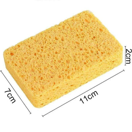 Vibrant Double-Sided Reusable Cleaning Sponges for Kitchen & Home – Choose from 1, 2, or 6 Pack Options - Très Elite