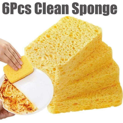 Vibrant Double-Sided Reusable Cleaning Sponges for Kitchen & Home – Choose from 1, 2, or 6 Pack Options - Très Elite