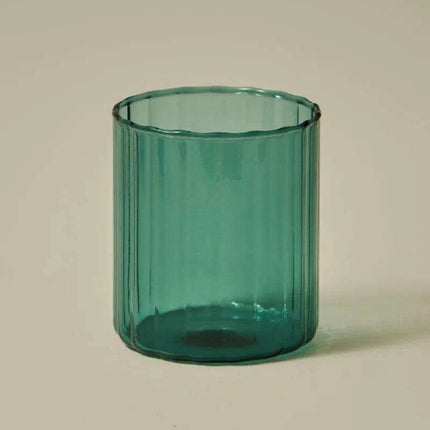Vibrant Heat-Resistant Glass Mug Collection - Set of 6 Stylish Cups for Every Occasion - Très Elite