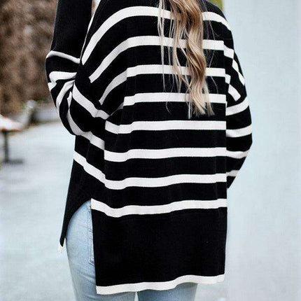 Vibrant Knit Sweater for Women - A Fall and Winter Essential - Très Elite