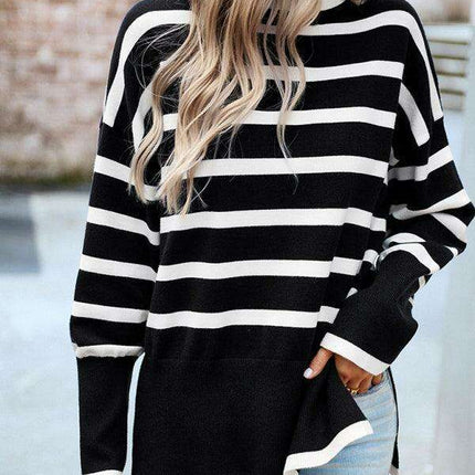 Vibrant Knit Sweater for Women - A Fall and Winter Essential - Très Elite