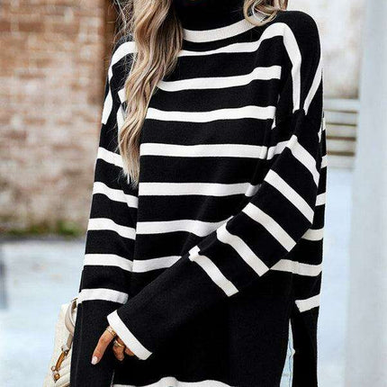 Vibrant Knit Sweater for Women - A Fall and Winter Essential - Très Elite