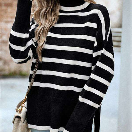 Vibrant Knit Sweater for Women - A Fall and Winter Essential - Très Elite