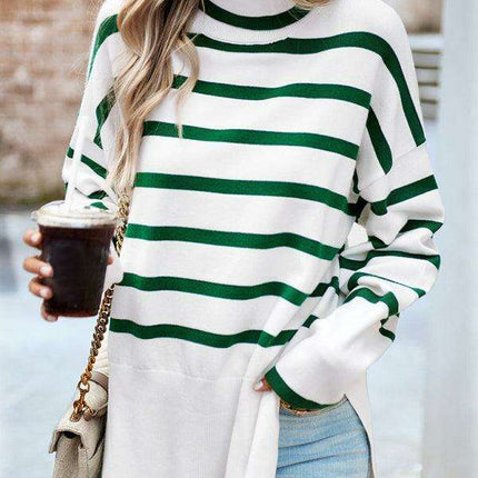 Vibrant Knit Sweater for Women - A Fall and Winter Essential - Très Elite