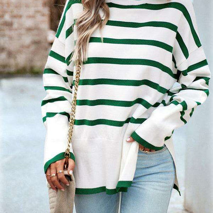 Vibrant Knit Sweater for Women - A Fall and Winter Essential - Très Elite