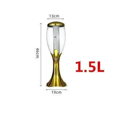 Vibrant LED Party Beverage Dispenser 1.5L - Elevate Your Entertaining Experience - Très Elite