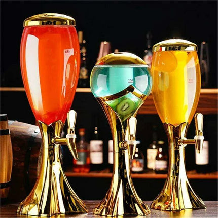 Vibrant LED Party Beverage Dispenser 1.5L - Elevate Your Entertaining Experience - Très Elite