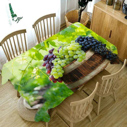 Vibrant Lemon Burst Stain-Resistant Table Cover for Chic Dining and Outdoor Gatherings..