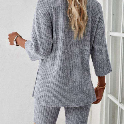 Vibrant Mid-Sleeve Suit for Effortless Sophistication - Très Elite
