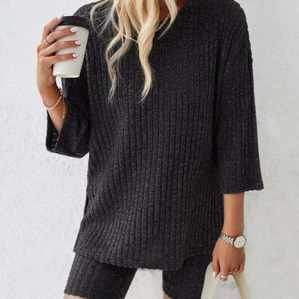 Vibrant Mid-Sleeve Suit for Effortless Sophistication - Très Elite