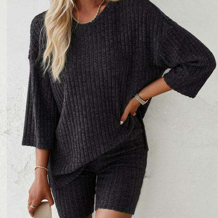 Vibrant Mid-Sleeve Suit for Effortless Sophistication - Très Elite