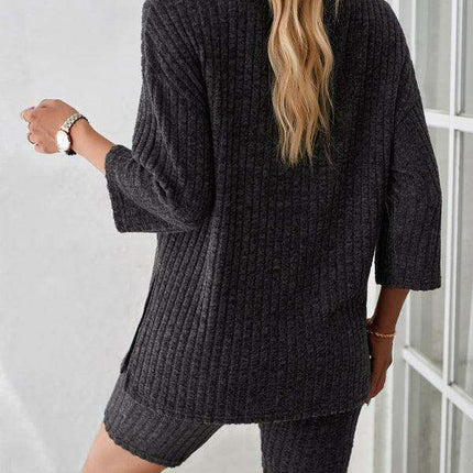 Vibrant Mid-Sleeve Suit for Effortless Sophistication - Très Elite