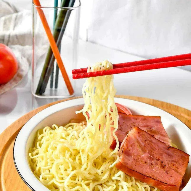 Vibrant Non-Slip Silicone Chopsticks Set for Sushi and Noodle Lovers