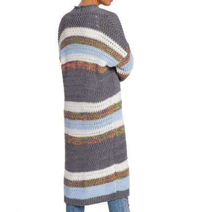 Vibrant Oversized Knit Cardigan Wrap - Très Elite