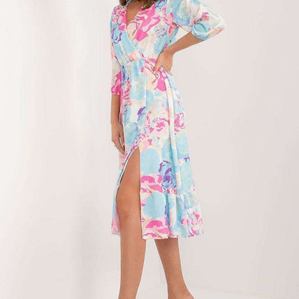 Vibrant Parisian Summer Midi Dress For Women Casual Daywear - Très Elite