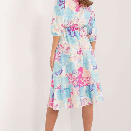 Vibrant Parisian Summer Midi Dress For Women Casual Daywear - Très Elite