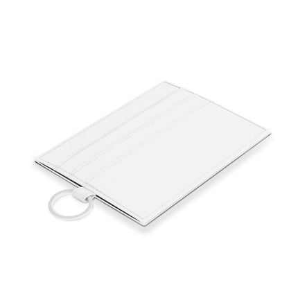 Vibrant Plaid Vegan Leather Card Holder - Très Elite