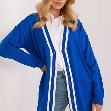 Vibrant Striped Knit Long Cardigan for Stylish Comfort