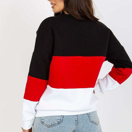 Vibrant V-Neck Cotton Blend Pullover - Très Elite