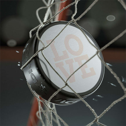 Viceroy Black Custom Luxury Hockey Puck: Unleash Your Style on the Ice - Très Elite