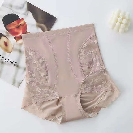 Vintage Charm High-Waisted Antibacterial Women's Briefs with Satin Touch and Bow Detail - Très Elite