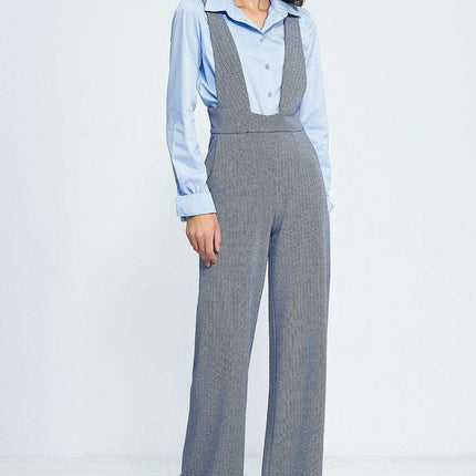 Vintage Charm High Waisted Jumpsuit For European Style - Très Elite