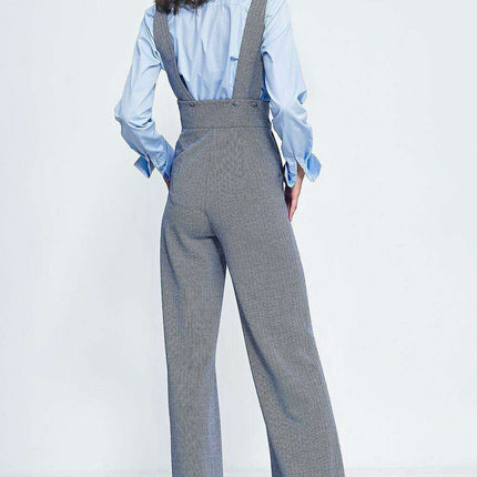 Vintage Charm High Waisted Jumpsuit For European Style - Très Elite