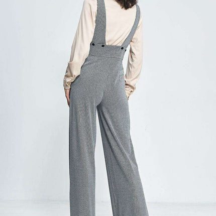 Vintage Charm High Waisted Jumpsuit For European Style - Très Elite