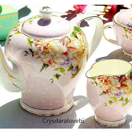 Vintage Elegance Luxury Bone China Tea and Coffee Serving Collection - Très Elite