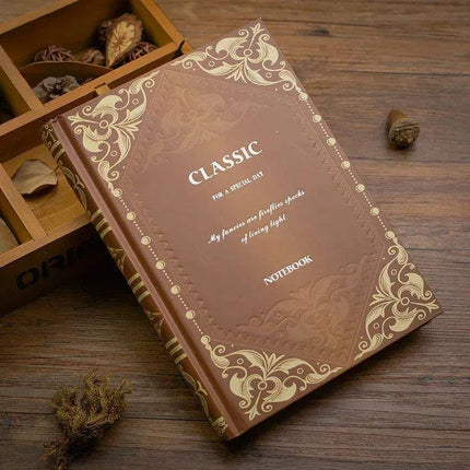 Vintage European A5 Creative Journal for Inspired Minds - Très Elite