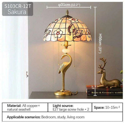 Vintage-Inspired Brass LED Table Lamp: A Timeless Lighting Masterpiece - Très Elite