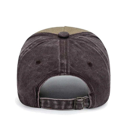 Vintage-Inspired Distressed 3D Embroidered Cotton Cap - Unisex Adventure Hat - Très Elite