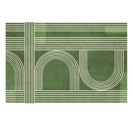 Vintage Striped Elegance Area Rug - Classic Charm Collection - Très Elite