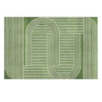 Vintage Striped Elegance Area Rug - Classic Charm Collection - Très Elite