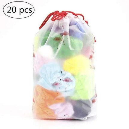 Vintage Velvet Luxe Hair Accessories - Set of 20/40 Elegant Scrunchies