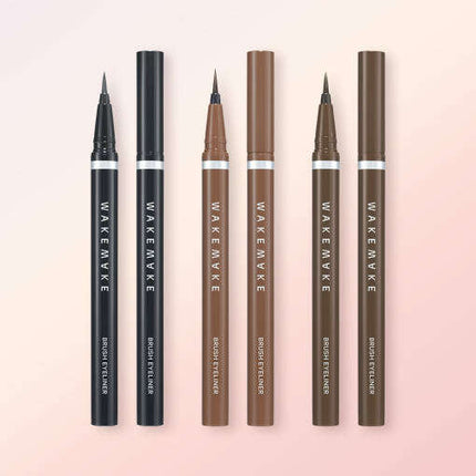 WAKEMAKE Any Proof Brush Eyeliner 0.6g+0.6g[1+1] (3colors) - Très Elite