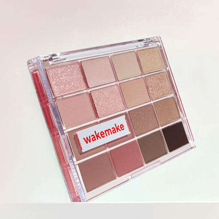 WAKEMAKE Soft Blurring Eye Palette 14g (17colors) - Très Elite