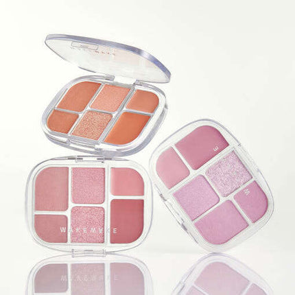 WAKEMAKE Soft Sheer Multi Palette 6.4g (11 Colors) - Très Elite