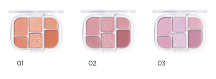WAKEMAKE Soft Sheer Multi Palette 6.4g (11 Colors) - Très Elite