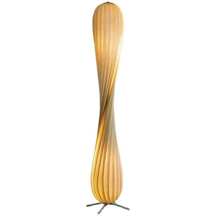 Wabi Sabi Aesthetic Wooden Floor Lamp: Chic Lighting Solution for a Serene Home - Très Elite