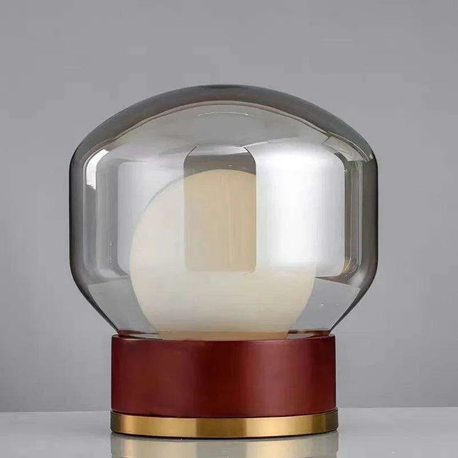 Walnut Wood Japanese Retro Bedside Lamp - Elegant Decorative Lighting for Cozy Spaces