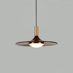 ∅ 9.9″ x H 4.7″ / Dia 25cm x H 12cm / Walnut & Gold / Warm Light (3000K)
