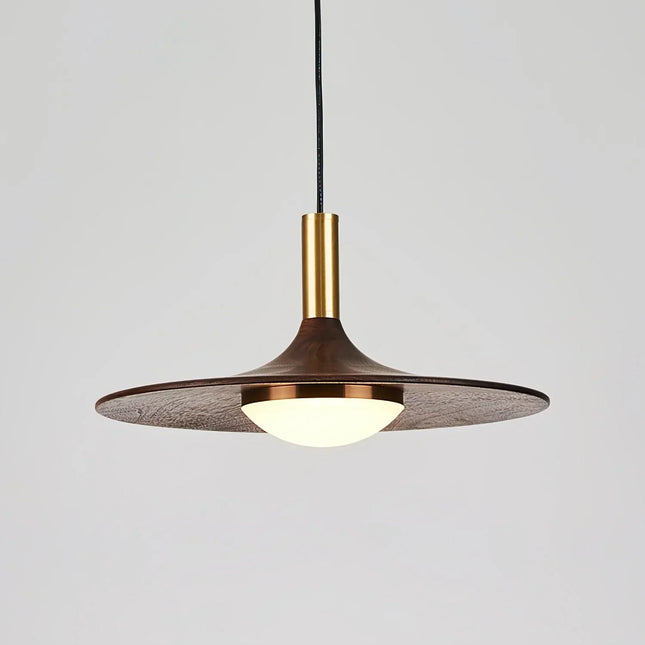 Watert Transfer Wood Grain Pendant Light