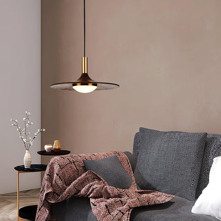 Watert Transfer Wood Grain Pendant Light