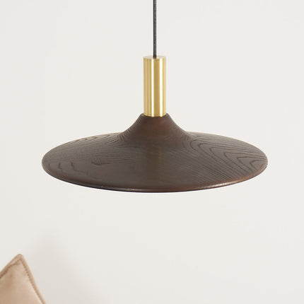Watert Transfer Wood Grain Pendant Light